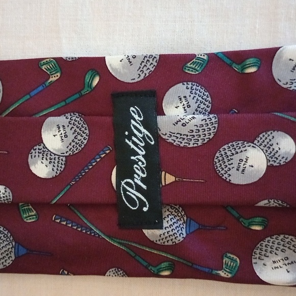 FOUR GREAT TIES: TOMMY HILFIGER,  TEAM NFL, PRESTIGE, PRESWICK & MOORE - Picture 4 of 5